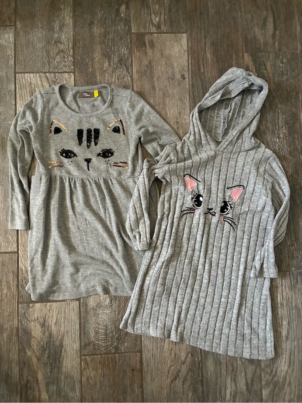 Girls Cat Dress Bundle Size 4/5 & 5